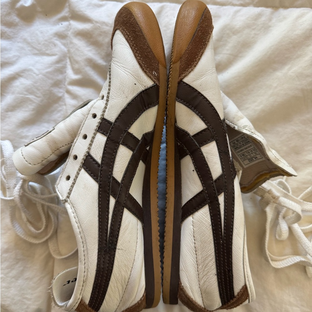 Onitsuka Tiger Mexico 66 Brown/White Sneakers Men’s US 7 Women’s 8.5 – Used